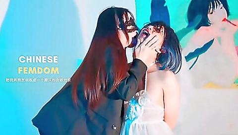 Chinese bitch is fucked in ass and cunt by her husband