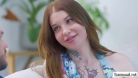 Tattooed chick in big ass gets her anus fucked hard