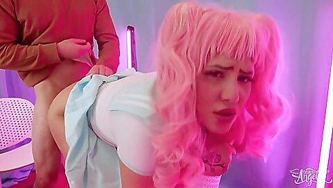 Isabella Gomez In Trans Hottie Takes Some Good Anal Dicking